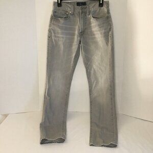 Gray Denim Jeans Lucky Brand 121 Heritage Slim Men's Size 28 x 32